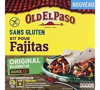 Old el Paso Kit pour Fajitas sans gluten original barbecue doux - Le kit de 462 g