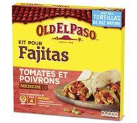 Old El Paso Kit pour Fajitas Tomates Poivrons 500 g