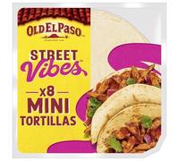 OLD EL PASO - Mini Tortillas Souples pour Snack et Wraps Savoureux, Sachet Pratique 220g (8 pièces) - lot de 4 - Vendu par Lot