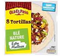 OLD EL PASO Tortillas De Blé, 326g - Galettes moelleuses pour vos recettes Tex-Mex préférées ! - Lot De 4 - Vendu Par Lot