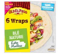 Old El Paso Wraps blé nature, offre decouverte - Le boîte de 350g