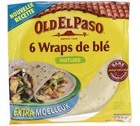 Old El Paso - 6 Wraps de Ble Nature 350 g