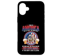 Old English Sheepdog Dog This America We Love Dogs 4th July Coque pour iPhone 16 Plus