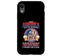 Old English Sheepdog Dog This America We Love Dogs 4th July Coque pour iPhone XR
