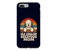 Old English Sheepdog Maman propriétaire de Chien et Animal Domestique Coque pour iPhone 7 Plus/8 Plus