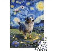Old English Sheepdog Puzzle 1000 Pcs Challenge Toy Famille Jeu D'Intelligence Cadeau Intéressants 1000pcs (75x50cm)