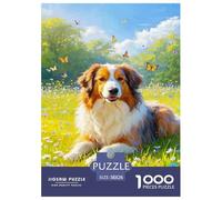 Old English Sheepdog Puzzle 1000 Pièces Educa Jouet en Bois Cadeau Unique De l'art De La Décoration Jeu Éducatif Challenge Toy Adultes & Enfants des 14 Ans 38x26cm/1000pcs