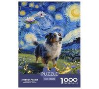 Old English Sheepdog Puzzles 1000 Pieces Cadeau Unique Jeu Éducatif Challenge Toy À De Qualité Supérieure Peinture Art pour Adultes Et Enfants 38x26cm/1000pcs
