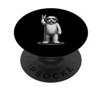 Old English Sheepdog Rock Music Retro Vintage Dog Lover PopSockets PopGrip Adhésif