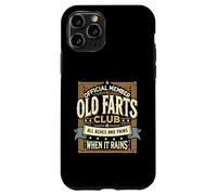 Old Farts Club Shirt Funny All Aches and Pains Humour Coque pour iPhone 11 Pro