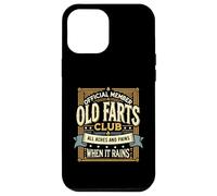 Old Farts Club Shirt Funny All Aches and Pains Humour Coque pour iPhone 12 Pro Max