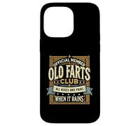 Old Farts Club Shirt Funny All Aches and Pains Humour Coque pour iPhone 14 Pro Max
