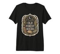 Old Forest Hours forêt fougères T-Shirt Haut de Gamme