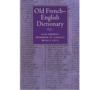 Old French-English Dictionary