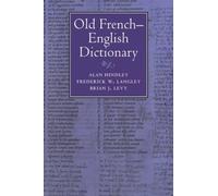 Old French-English Dictionary by Hindley, Alan [Paperback] NEUF
