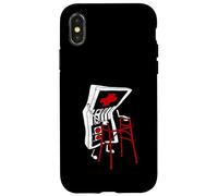 Old Gamer Retro Manette de Jeu vidéo Older Gaming Lover Coque pour iPhone X/XS