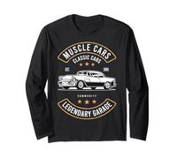 Old Garage Classic Vintage Cars Lover Enthusiast Car Guys Manche Longue
