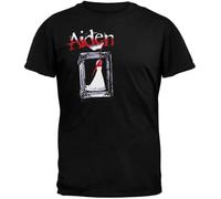Old Glory Aiden Mens Bloody Bride T-Shirt Black Manches Courtes(Large)