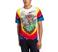 Old Glory Grateful Dead Tour Tie Dye T-Shirt d'été à Manches Courtes pour Homme, Multicolore, XL