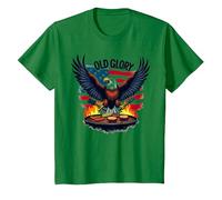 Old Glory Grill Master T-Shirt, Enfant, Vert Kelly, 3 Ans