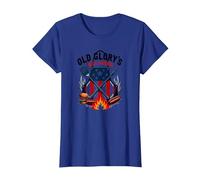 Old Glory's Grill Partner T-Shirt, Femme, Bleu Royal, XL