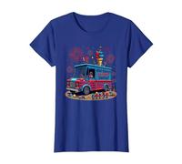 Old Glory's Ice Cream Social T-Shirt, Femme, Bleu Royal, S