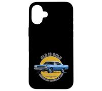 Old is Gold Road Runner Hemi American Muscle Coque pour iPhone 16 Plus