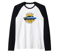 Old is Gold Road Runner Hemi American Muscle Manche Raglan