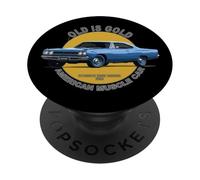 Old is Gold Road Runner Hemi American Muscle PopSockets PopGrip Adhésif