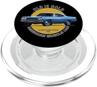 Old is Gold Road Runner Hemi American Muscle PopSockets PopGrip pour MagSafe