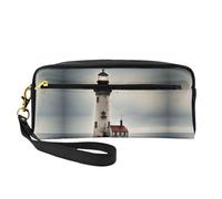 Old Lighthouse-Standard-Scale-2_00 x trousses cosmétiques pour femme, trousse de toilette de voyage, accessoires, organiseur avec fermeture éclair, idée cadeau, Noir , Taille unique, Trousse de