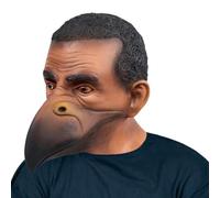 Old Man Beak Decorative Face Shield Men Beak Headgear Halloween Face Cover