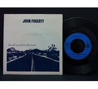 OLD MAN DOWN THE ROAD 7" (45) UK WARNER BROS 1984 B/W BIG TRAIN FROM MEMPHIS (W9100) PIC SLEEVE