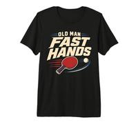 Old Man Fast Hands T-Shirt Haut de Gamme
