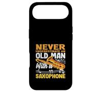 Old Man Grandpa Saxophone Saxophoniste Coque pour iPhone Air