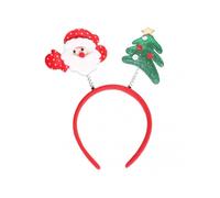 (Old Man Green Tree Style)Xmas Headband Kids Girls Headbands For Christmas Party Festive Holiday Hair Accessories For Women