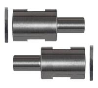 Old Man Mountain Adaptateur de fixation Fit Kit pour axe arrière boulonné noir