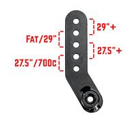 Old Man Mountain Pattes pour porte-bagages Divide noir