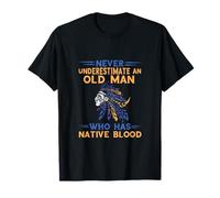 Old Man Native Blood Tribe - Chief indien indien T-Shirt