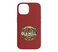 Old Mill Trading Co Badge Vintage en Bois et Outils Coque pour iPhone 14