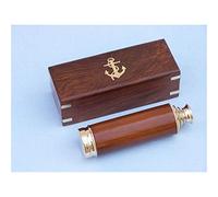 Old Modern Handicrafts Télescope portable dans une boîte en bois