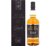 Old Raven Triple Distilled Single Malt Whisky Black Edition Fasstärke 54% Vol. 0,7l in Giftbox