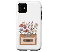 Old School Cassettes Vintage Cottagecore Nostalgic Era Coque pour iPhone 11