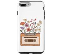 Old School Cassettes Vintage Cottagecore Nostalgic Era Coque pour iPhone 7 Plus/8 Plus