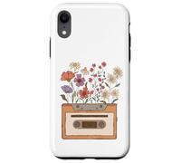 Old School Cassettes Vintage Cottagecore Nostalgic Era Coque pour iPhone XR