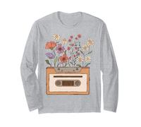 Old School Cassettes Vintage Cottagecore Nostalgic Era Manche Longue