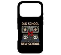 Old School DJ VS New School Dee Jay House Dance Music Coque pour iPhone 17 Pro