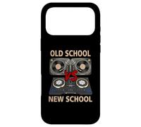 Old School DJ VS New School Dee Jay House Dance Music Coque pour iPhone 17 Pro Max