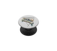 Old School Forever Retro 90s Cassette Mixtape PopSockets PopGrip Adhésif