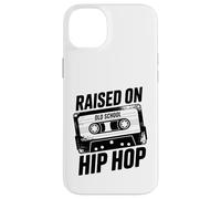 Old School Hip Hop Cassette surélevée sur Le Rap Vintage des années 90 Coque pour iPhone 14 Plus